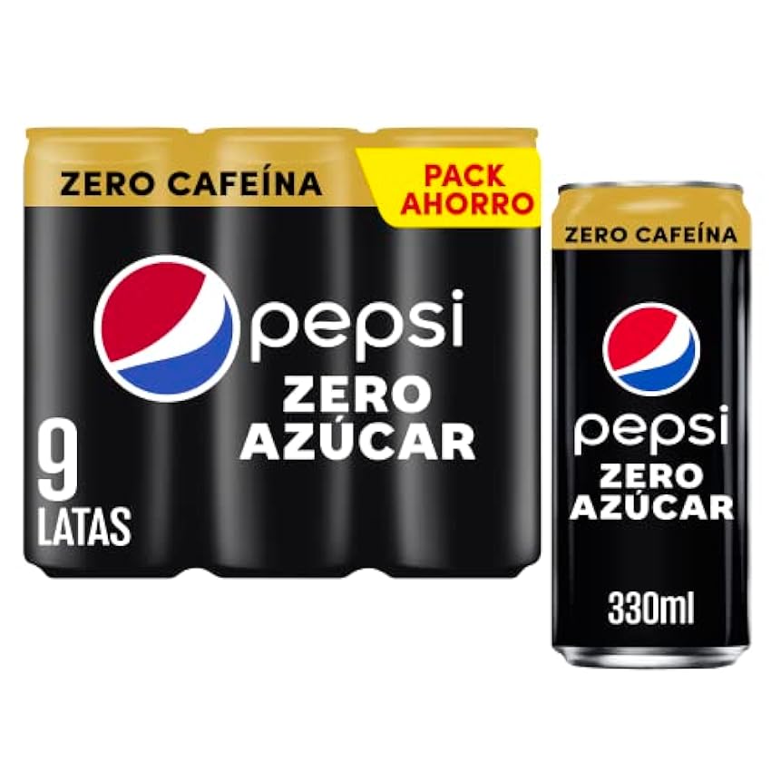 Pepsi Zero s/ Caf 330ml - MPK9 Lata 5SZnynYt