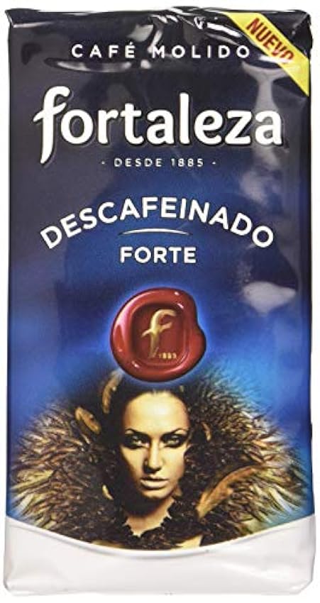 Café FORTALEZA - Café Molido Descafeinado Forte, Pack de 3 x 235 g, Totale: 705 g 17ueFFLD