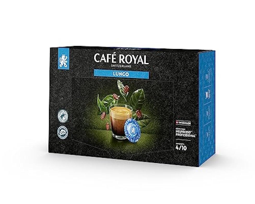 Café Royal 50 cápsulas Nespresso Lungo para máquina de 