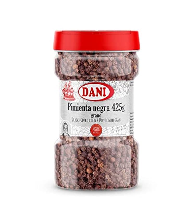 Dani - Pimienta negra grano 425 gr. 3iQ3OMgs
