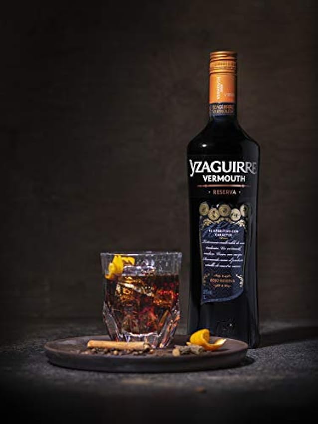 Yzaguirre Vermouth Rojo Reserva, 1 L (Paquete de 2) 8FF1ehX5
