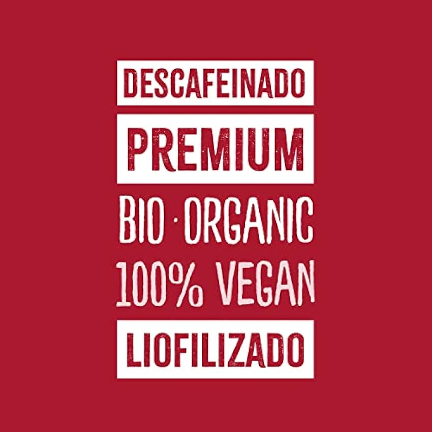 Naturgreen Descafeinado Bio, Café Soluble, Coffe Instantaneo, BioCoffe Molido, Intensos Granos, Desayunos Saludables-100 g, Estándar, 100 g (Paquete de 1) EOH7otva