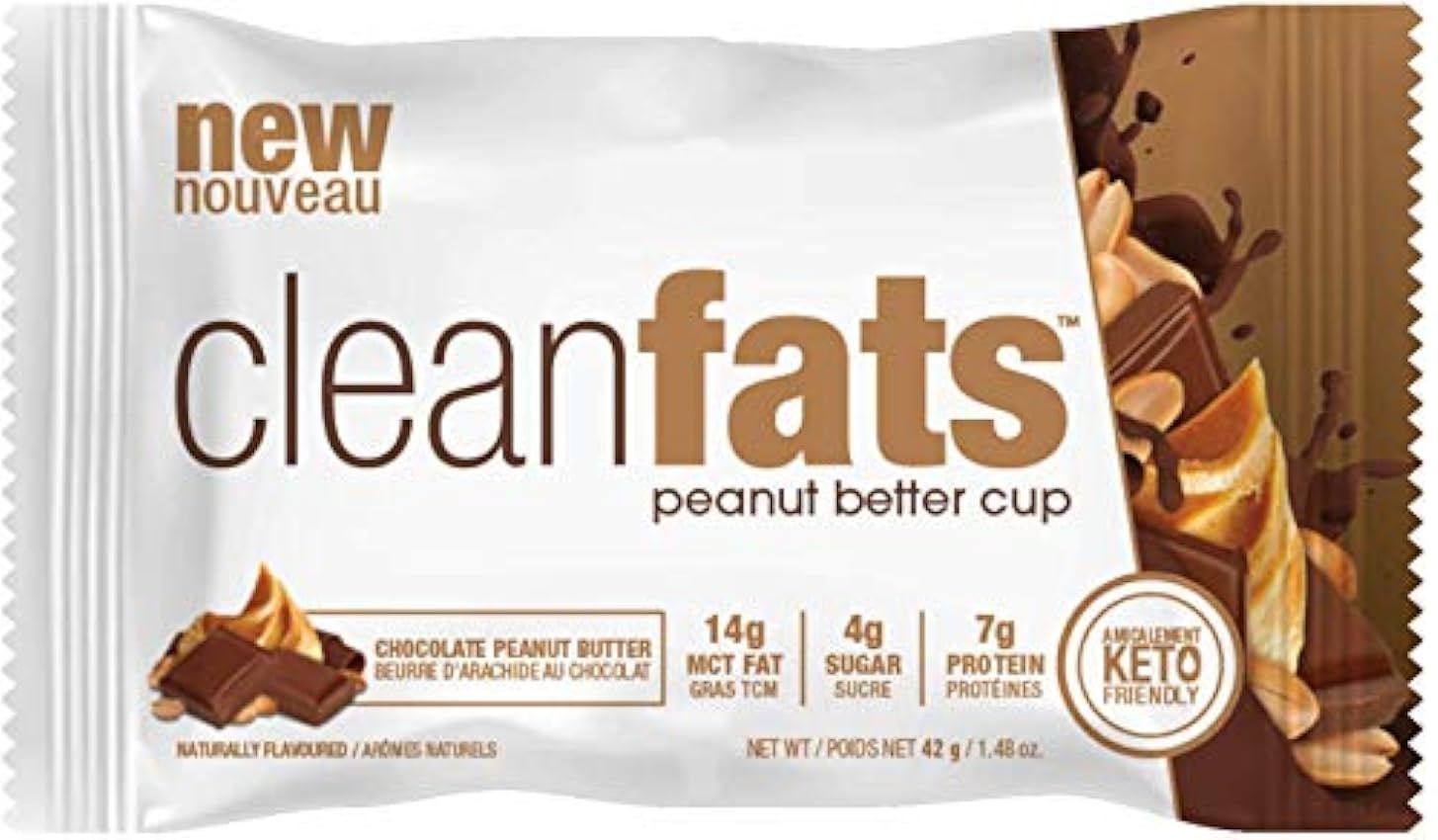NUTRAPHASE CLEAN FATS CHOCOLATE PEANUT BUTTER 42g 5EblIq88