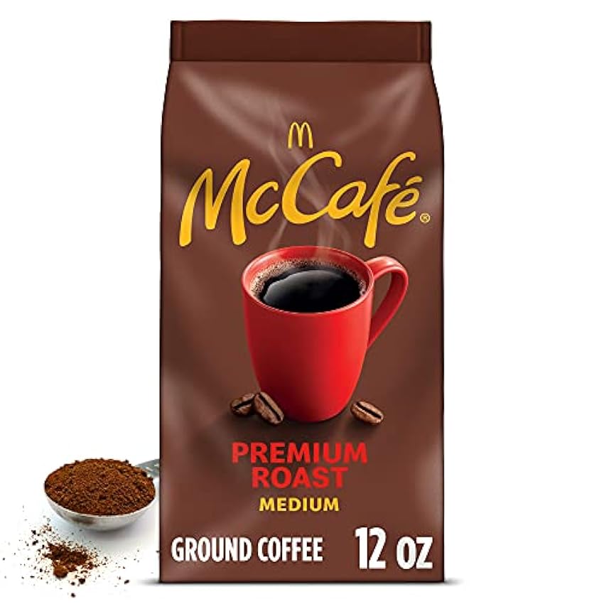 McCafe Coffee Ground Coffee, Medium Roast, 12 Ounce by 