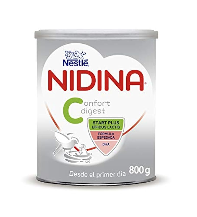 Nestlé Alimentos Infantiles NIDINA CONFORT DIGEST 1 - Leche para lactantes en polvo Fórmula bebés -Desde el primer día 800g D6fk156K