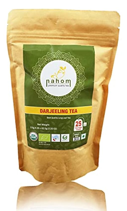NAHOM Premium Darjeeling Hojas Sueltas, Black thé, Hima