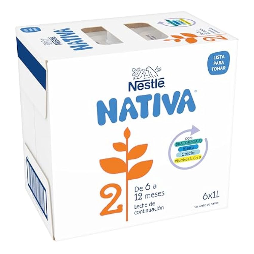 Nestlé Nativa 2- Leche de continuación liquida para beb