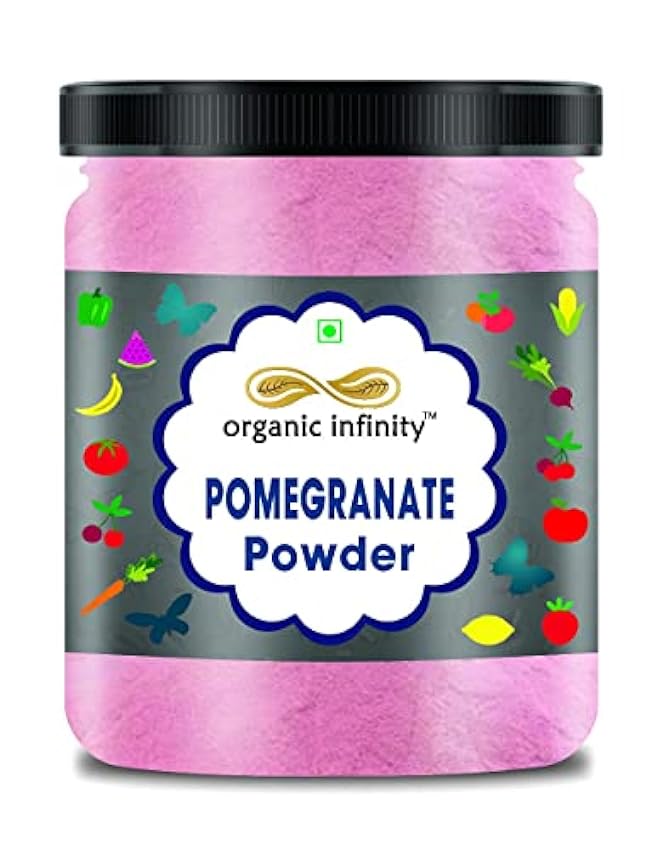 Green Velly Organic Infinity Pomegranate Powder | All Natural & Spray-Dried | Dry, No Added Sugars and Preservatives - 100 GM By Organic Infinity dQHk0vIn