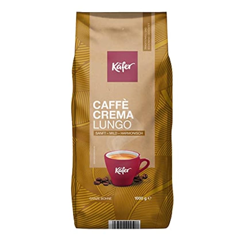 Käfer Caffè Crema, grano completo, paquete de aroma, 10
