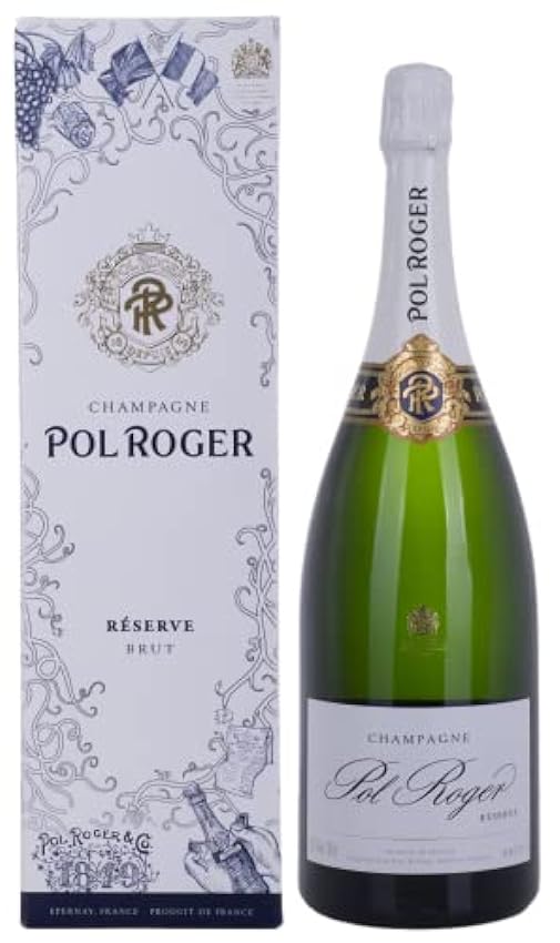 Pol Roger Champagne Réserve Brut 12,5% Vol. 1,5l in Gif