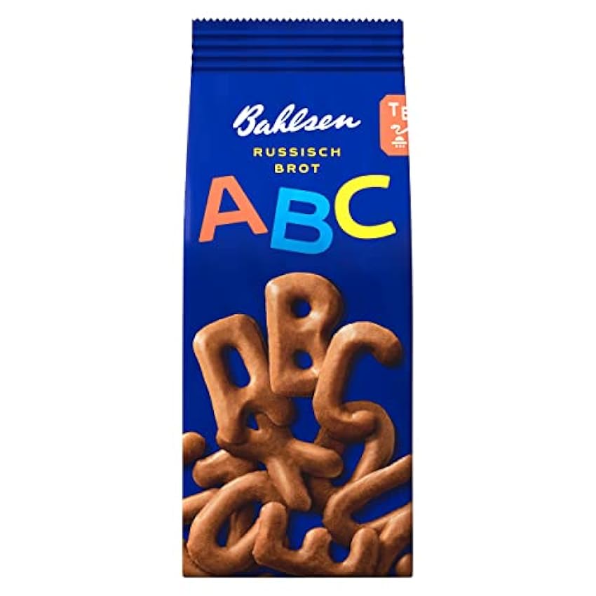 Bahlsen ABC - Juego de 12 galletas crujientes en forma de letra (12 x 100 g) 0phEtSxu