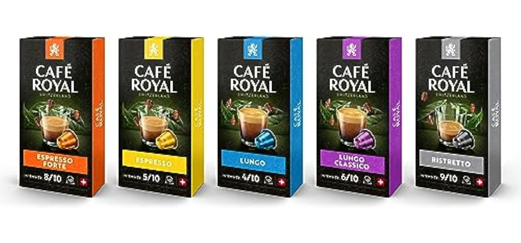 Café Royal 50 Cápsulas Probierbox – Espresso, Espresso 