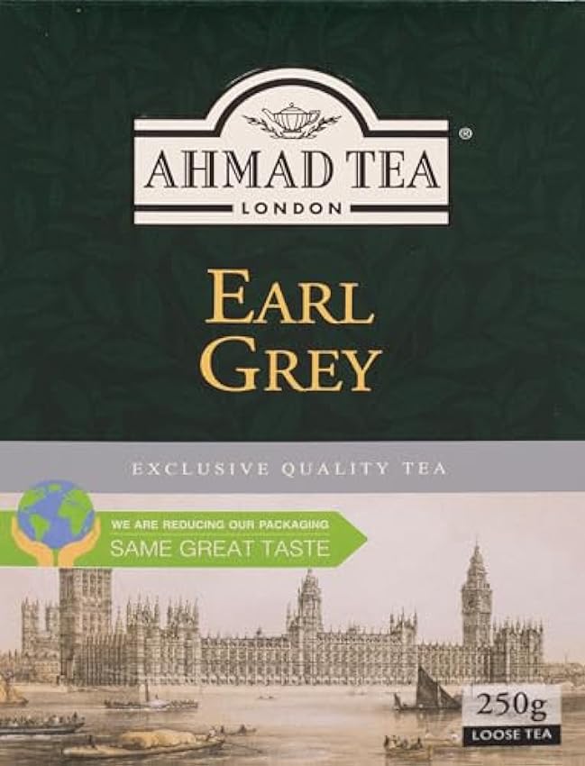 Ahmad Tea Earl Grey - Té negro de Assam y Ceilán con be