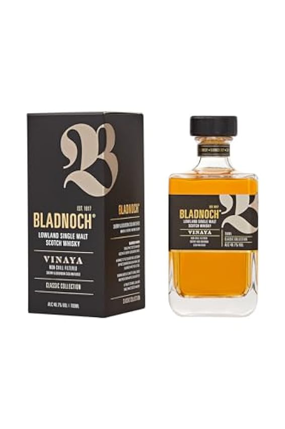 Bladnoch VINAYA Lowland Single Malt Scotch Whisky 46,7% Vol. 0,7l in Giftbox BrutBoSf