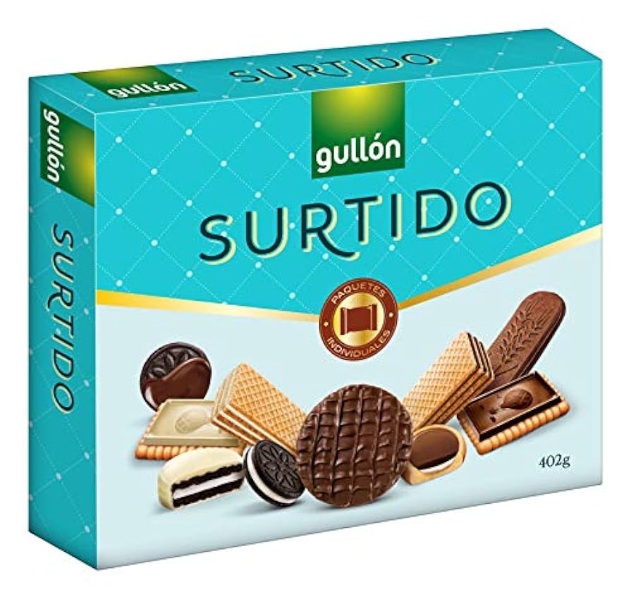 Gullón Surtido Galletas de Chocolate Premium, 402g 81hW