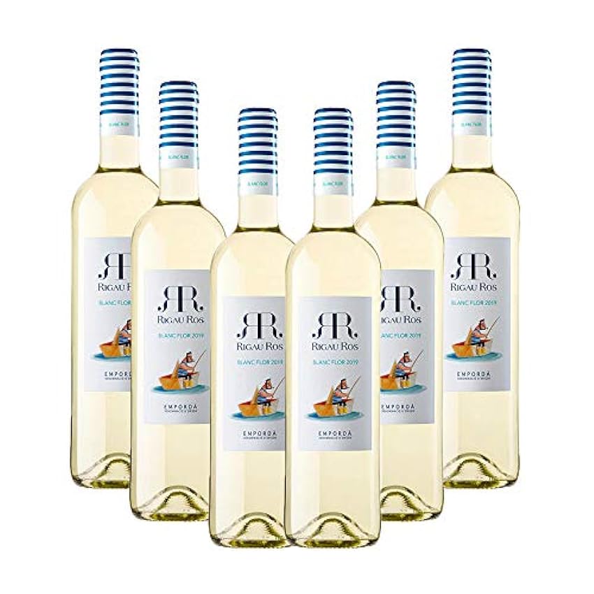 Vins&Co Barcelona Vino Blanco Rigau Ros Blanc Flor – D.O. Empordà – Pack De 6 Botellas – Selección Vins&Co - 750 ml 0YfZBCUf