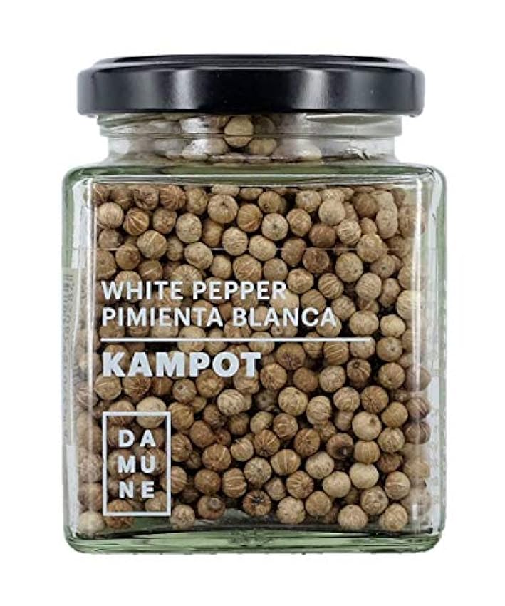 Pimienta Blanca de Kampot Premium en grano - 120g - Nue