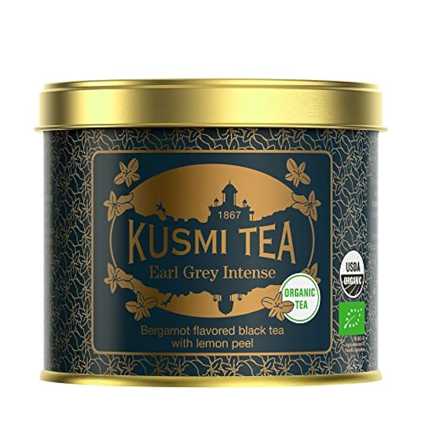 Kusmi Tea - Earl Grey Intense Bio - Té negro orgánico c