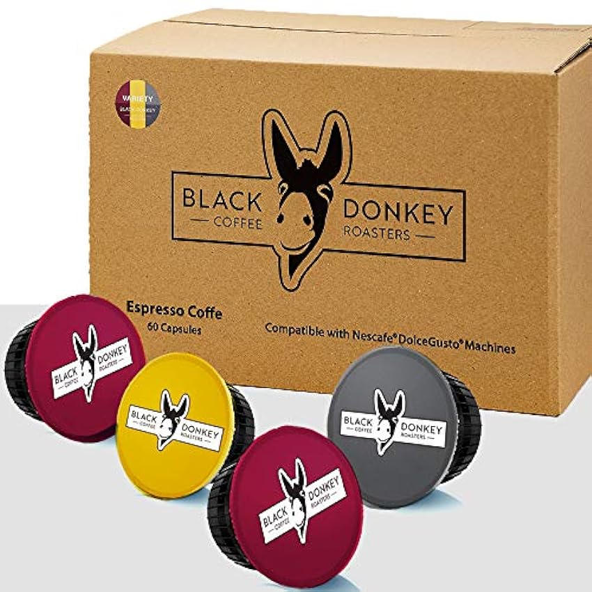 Black Donkey Coffee Roasters - 60 Cápsulas Compatibles 
