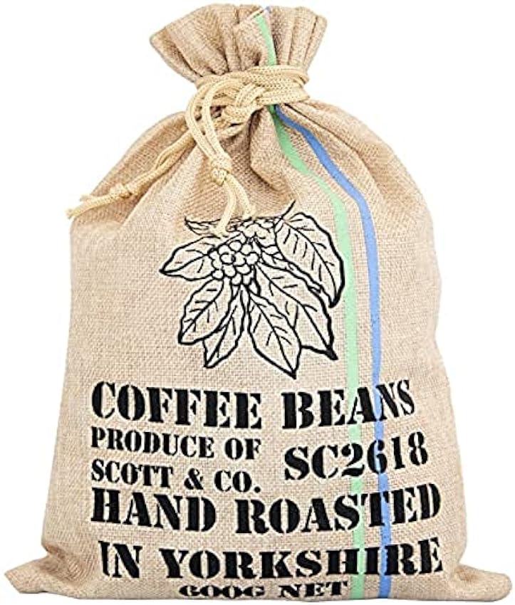 Scott&Co. - Sabor del mundo, Juego de regalo de granos de café | Paquete de prueba de 10 variedades | 10 x 60 g de granos de café 2p1g92eV