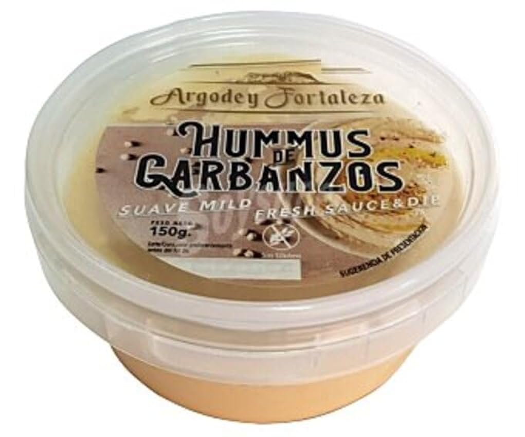 Hummus de garbanzos Elaborado Sin Gluten e1oPVNAq