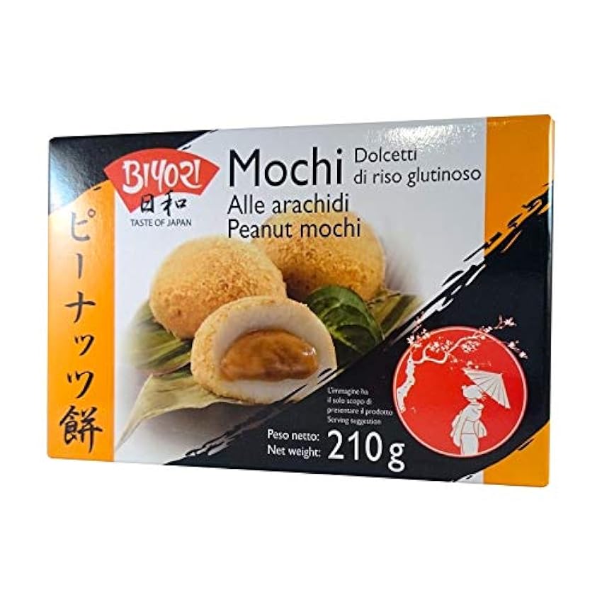 Cacahuetes Dulces Sabores Japoneses Mochi - Biyori 210g 7M6sgwQE