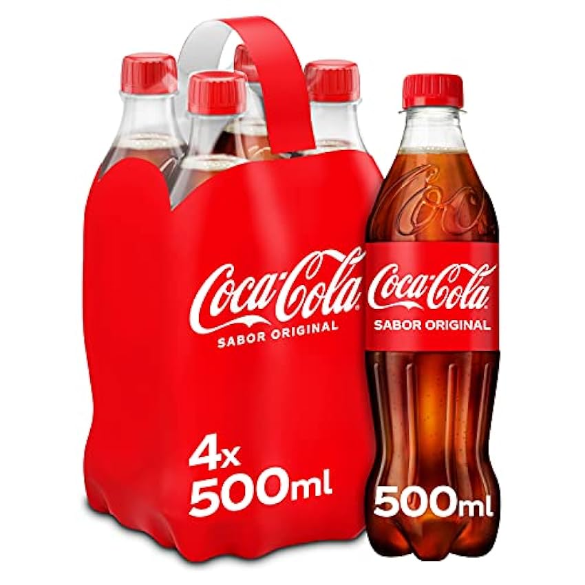 Coca-Cola Sabor Original - Refresco de cola - Pack 4 bo