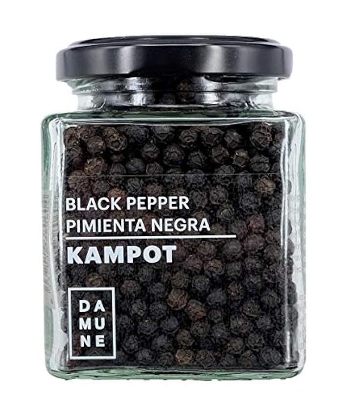 Pimienta Negra de Kampot Premium en grano - 120g - IGP 