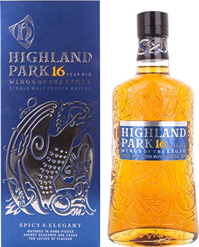 Highland Park 16 Years Old WINGS OF THE EAGLE 44,5% Vol. 0,7l in Giftbox BvpgvQXx