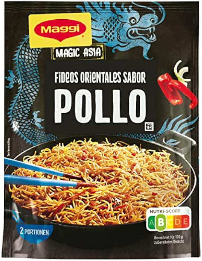 MAGGI Fusian Fideos orientales sabor pollo - 121 g - pack 12 0IbpGSC1