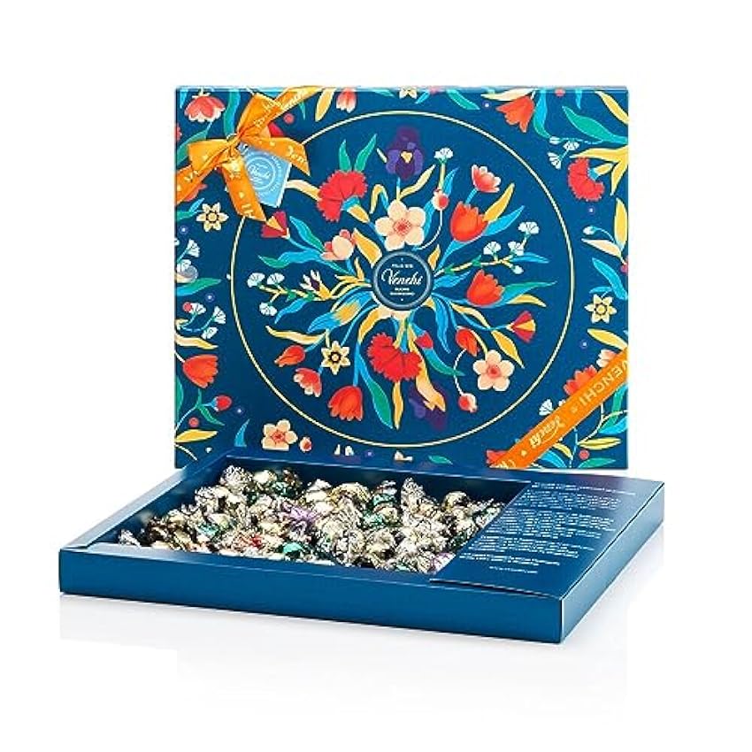 Venchi - Colección Barroca - Caja de Regalo con Chocolates Surtidos Perla y Chocomousse, 460 g - Idea de Regalo - Sin Gluten 0dbRy6cC