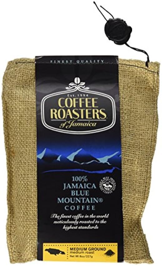 Coffee Roasters of Jamaica Blue Mountain Café Molido 8oz/227g 3kR9lSeD