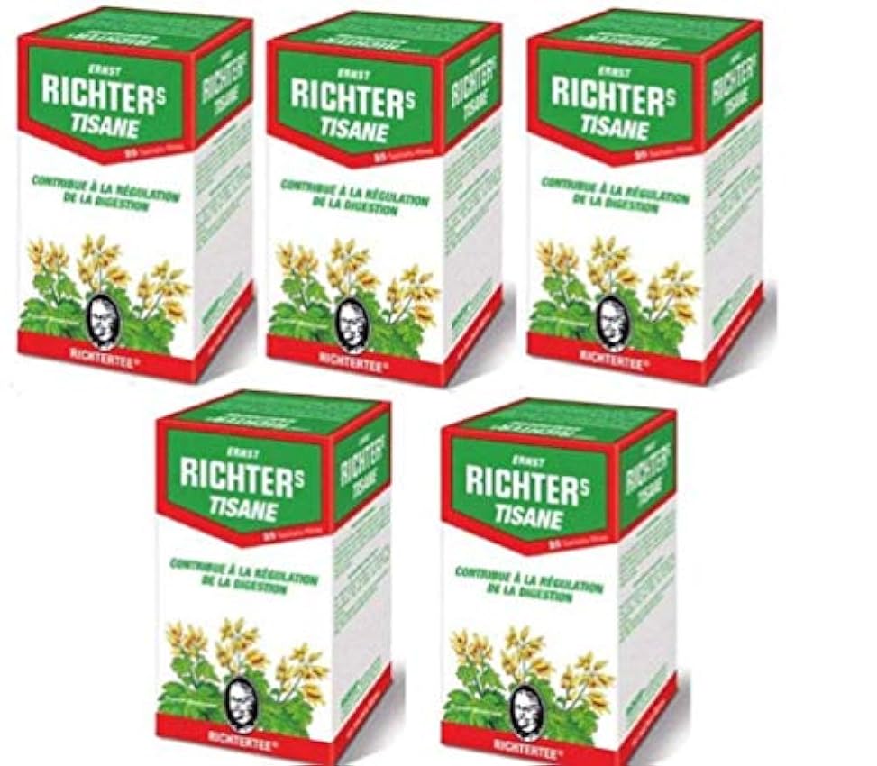 Ernst Richter infusión de hierbas ⭐️ Lote de 5 cajas + 