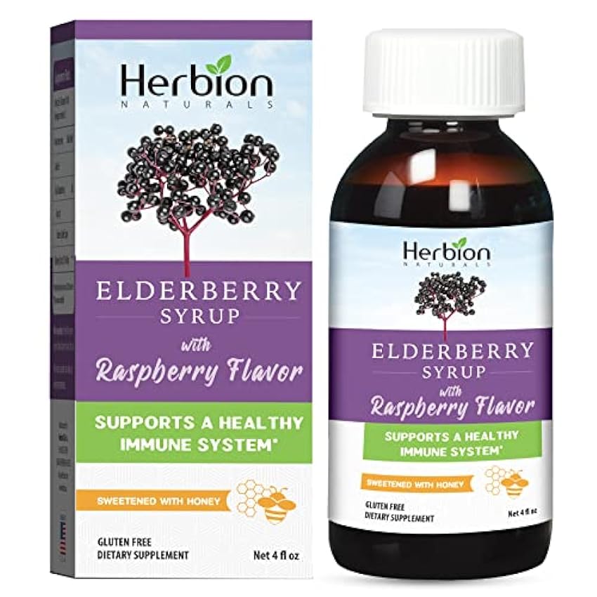 Herbion Naturals Elderberry Syrup – Healthy Immune Syst