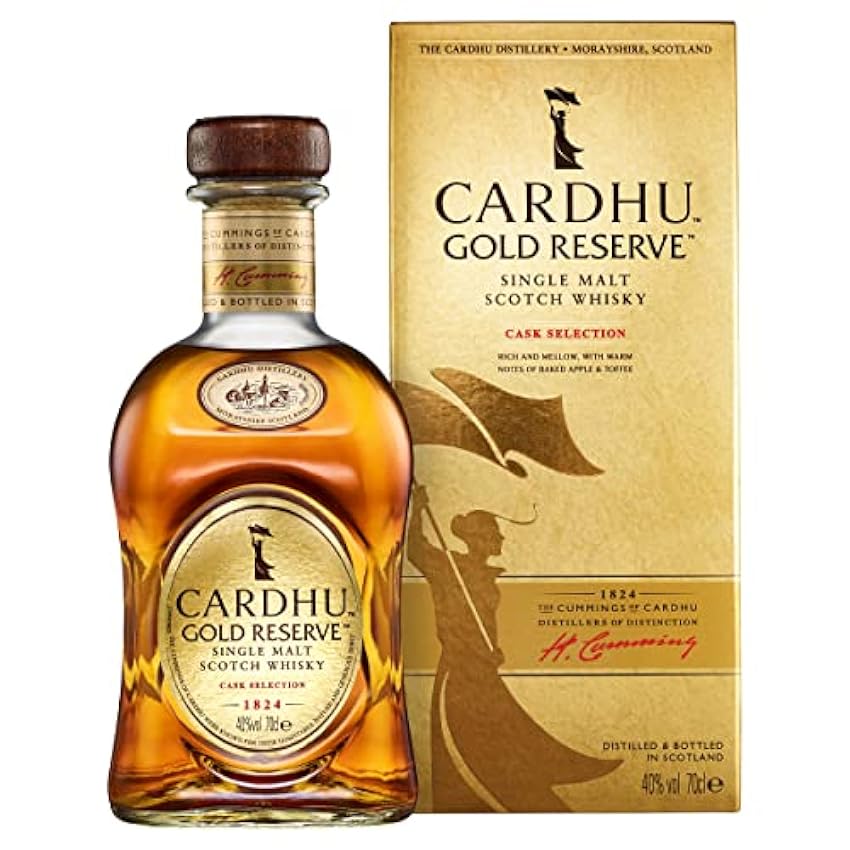 Cardhu Gold Reserve, whisky escocés single malt, 700 ml