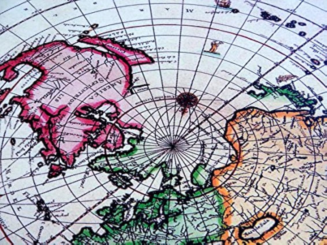 Mapas y carteles de la tierra plana: Jacobus Robijn 170